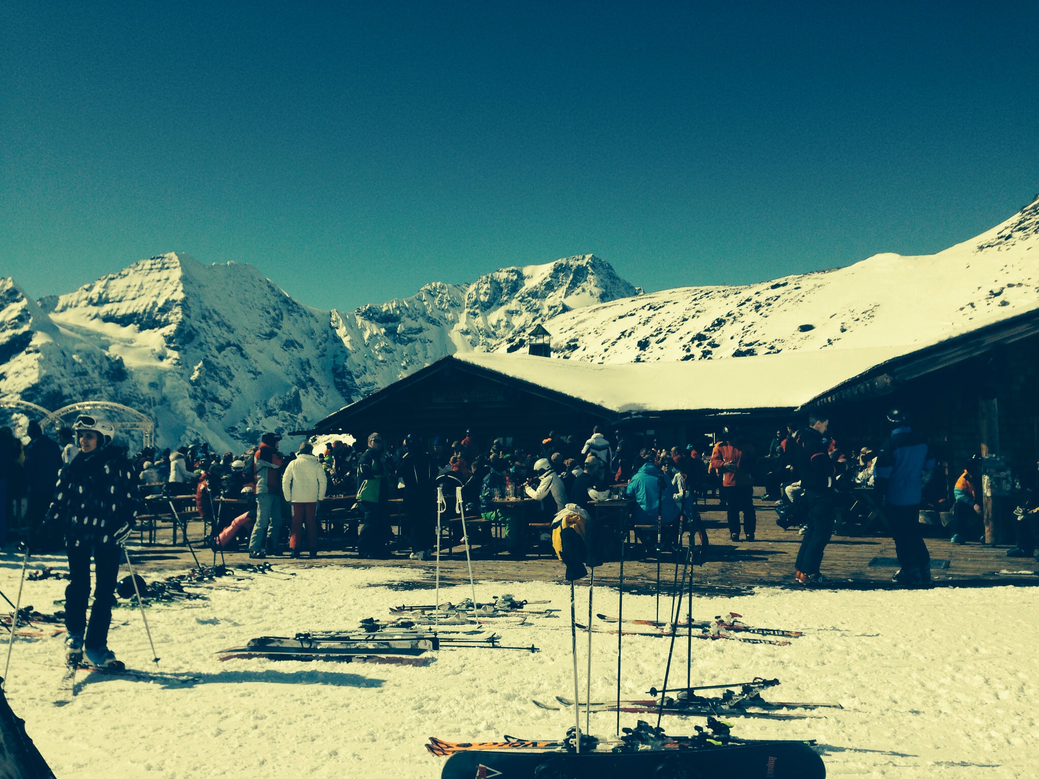 Skikurs in Südtirol