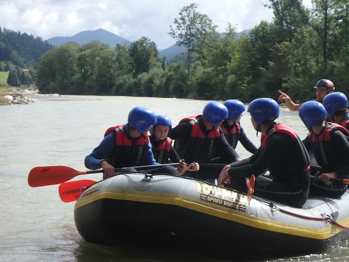 Rafting auf der Tiroler Ache (c) Mountain High Adventure