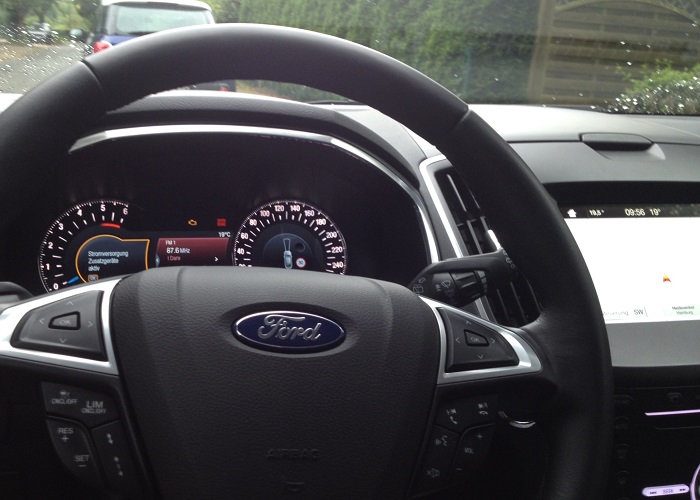 Autotest Ford-S-Max:Blick ins Cockpit